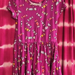 Dot Dot Smile Candy Delight Dress - Pink and Yellow